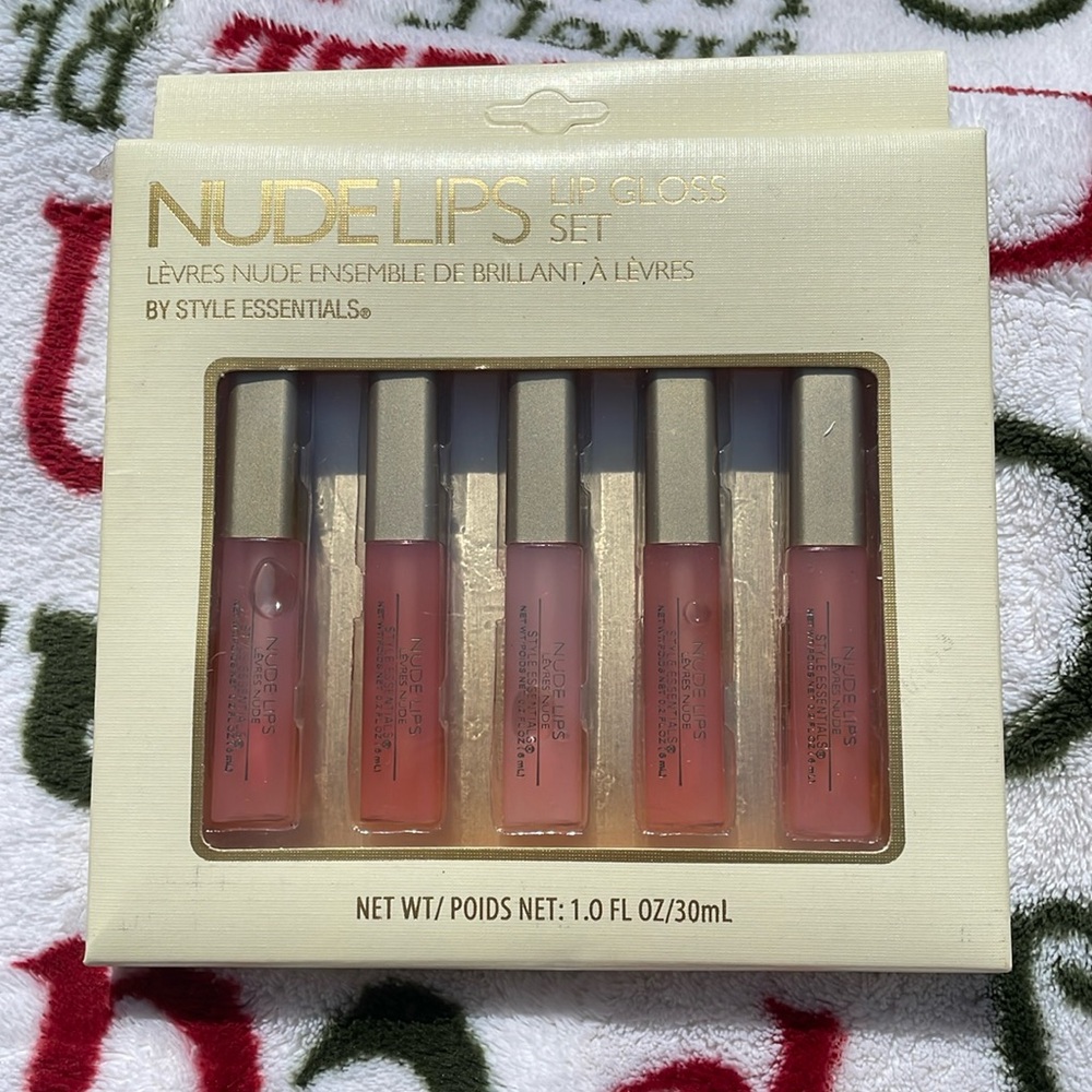 Style Essentials Nude Lips Lip Gloss Set 1.0 FL OZ